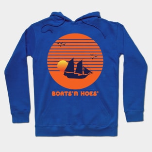 Boats 'n Hoes - vintage design Hoodie